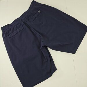 PUBLIC REC Men’s SIZE 32R NAVY BLUE Stretch Training Flex Shorts 8.5 in INSEAM..